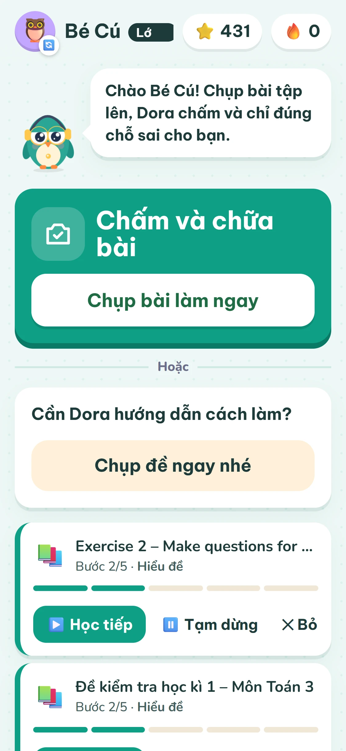 Màn hình Dora